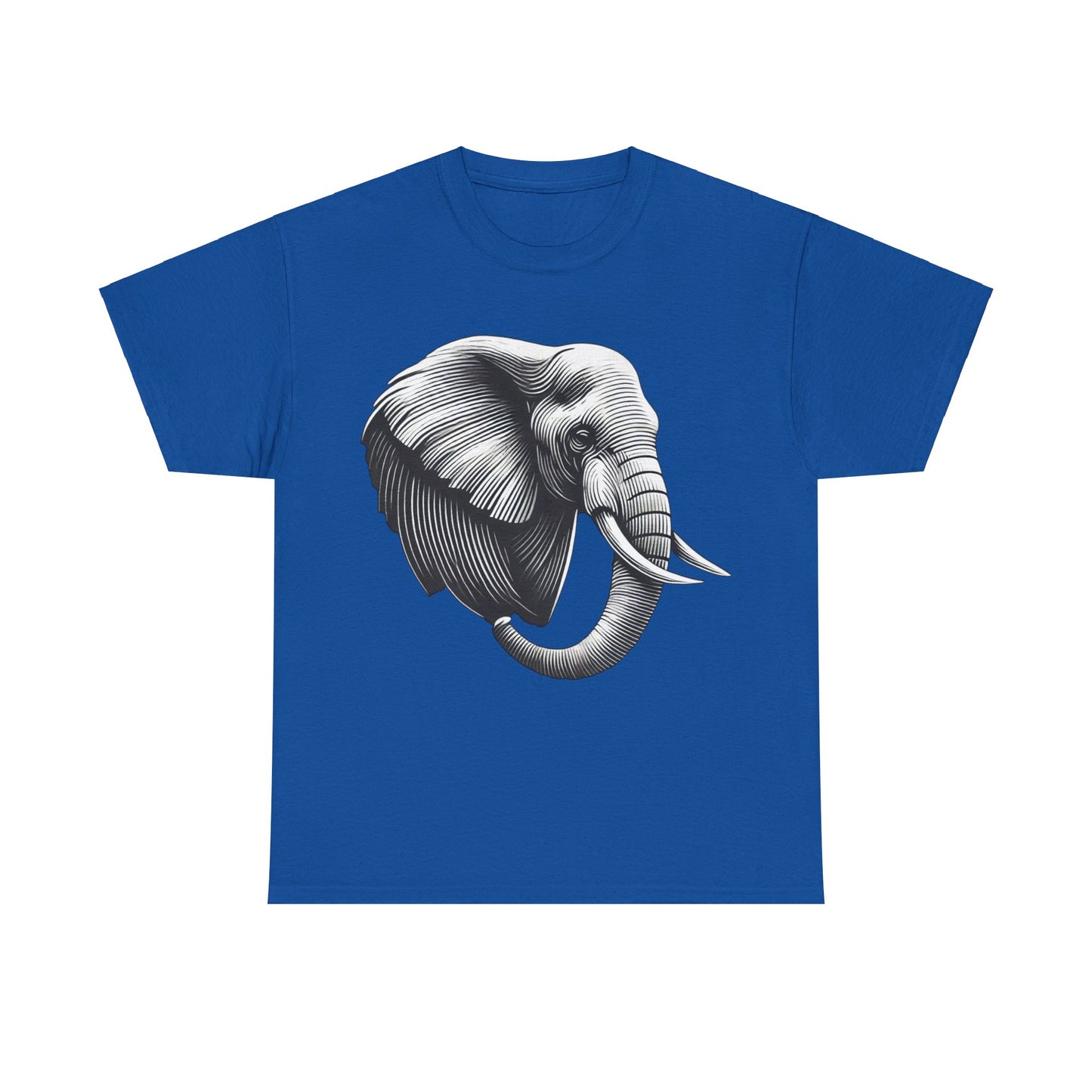 Elephant B&W - Heavy Cotton Tee