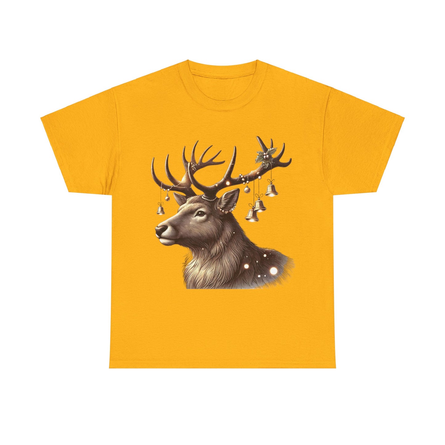 Elegant Reindeer - Heavy Cotton Tee