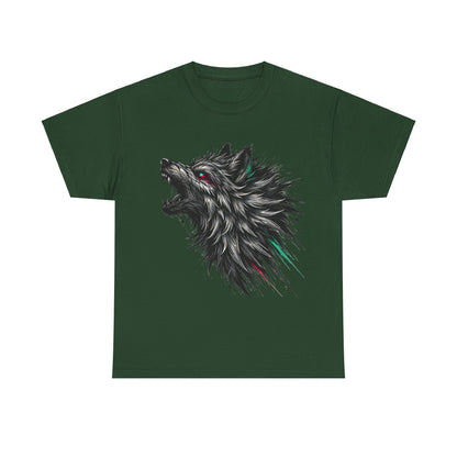 Edgy Wolf - Heavy Tee XL Range