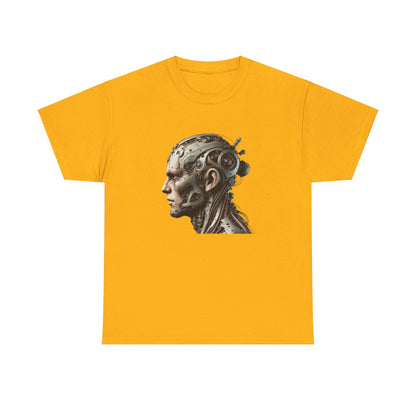 Cyborg Head - Heavy Cotton Tee