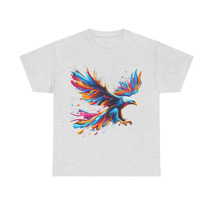 Colour Splash Eagle  - Heavy Cotton Tee