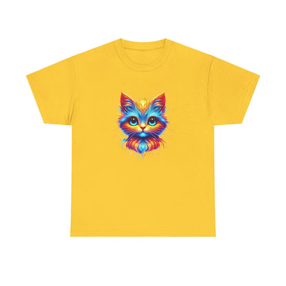 Vibrant Cat - Heavy Tee XL Range