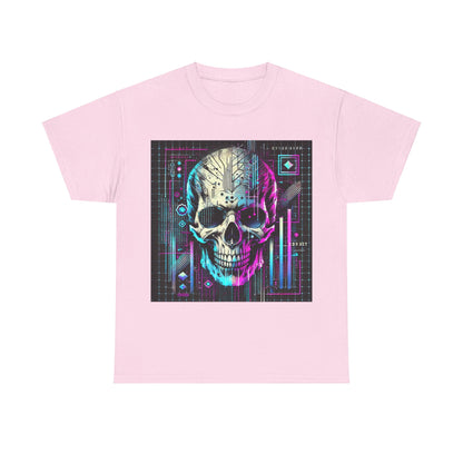 Futuristic Skull - Heavy Cotton Tee