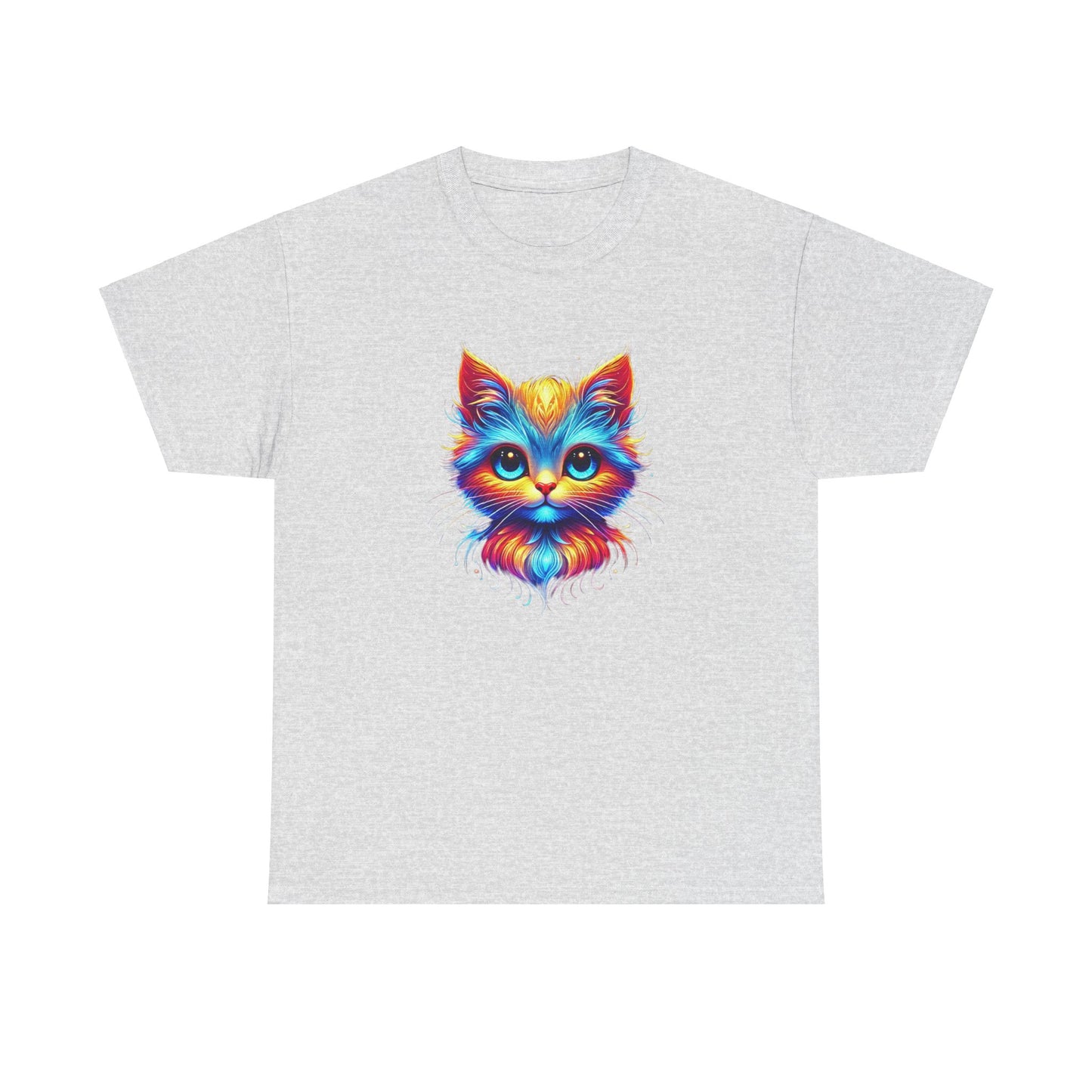 Vibrant Cat - Heavy Tee XL Range