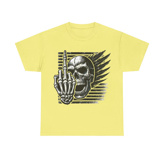 Rebellious Skull - Heavy Cotton Tee