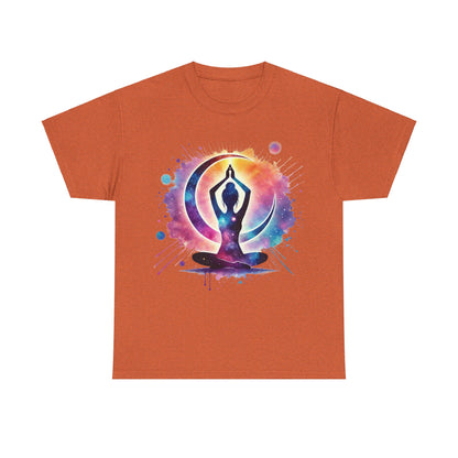 Yoga Silhouette - Heavy Tee XL Range