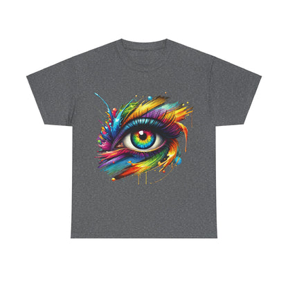 Colour Splash Eye - Heavy Tee XL Range