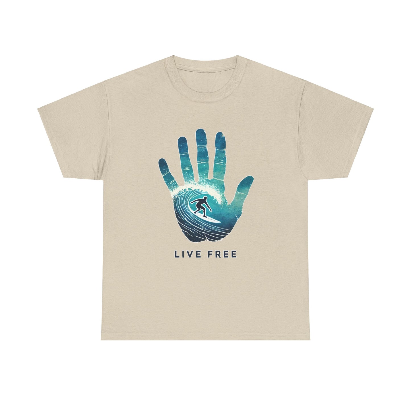 Live Free - Heavy Tee XL Range