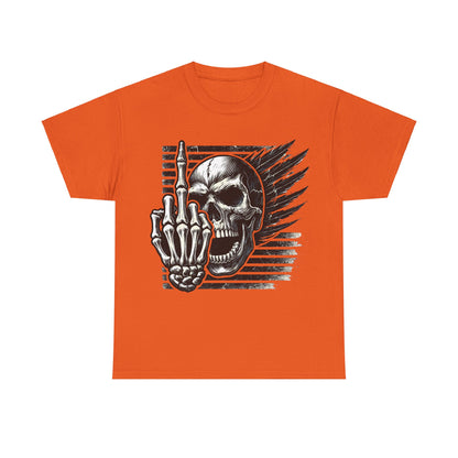 Rebellious Skull - Heavy Cotton Tee