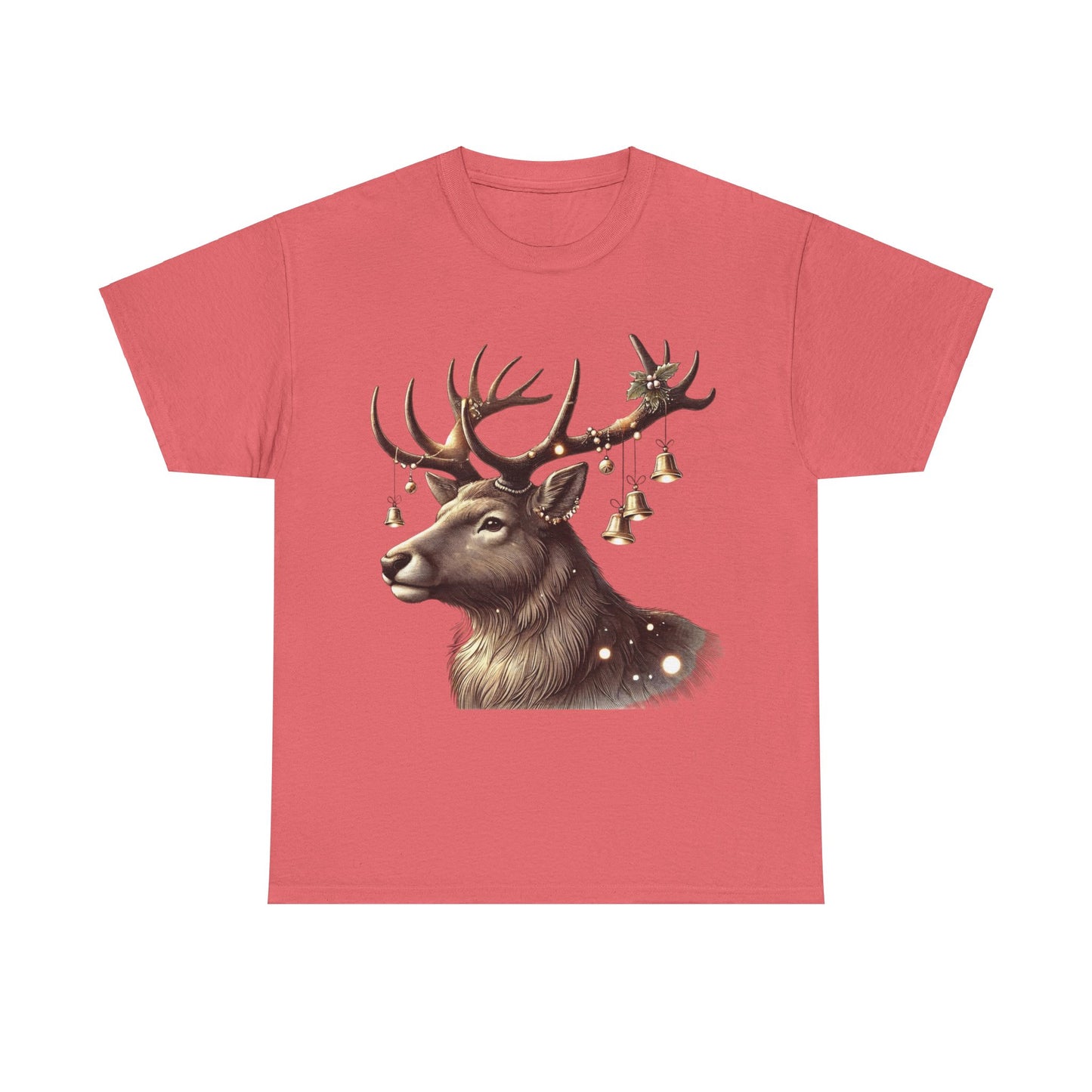 Elegant Reindeer - Heavy Cotton Tee