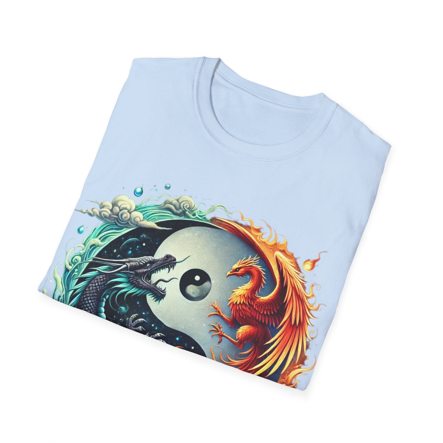 Mystical Yin & Yang - Soft Style T-Shirt