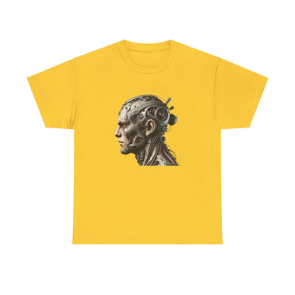 Cyborg Head - Heavy Cotton Tee