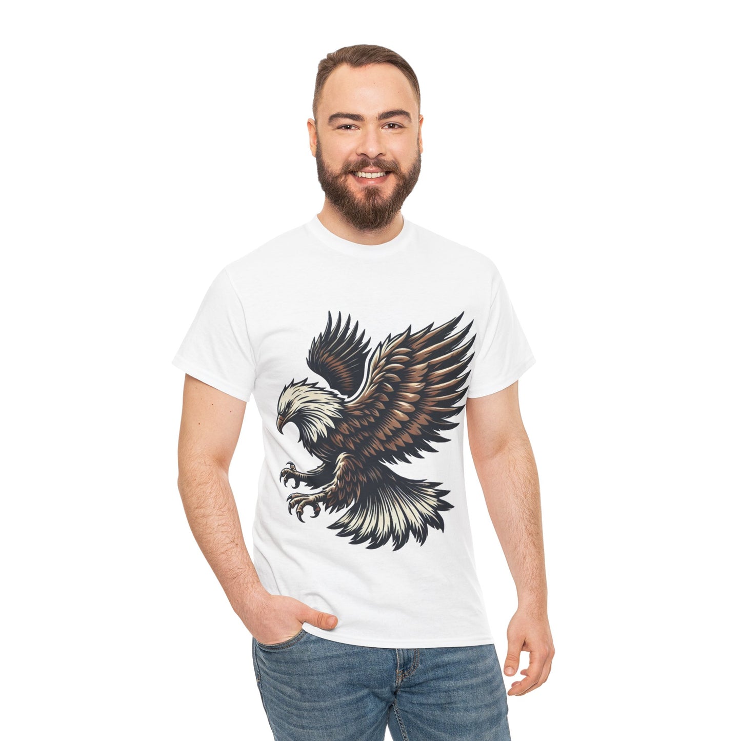 Majestic Eagle - Heavy Cotton Tee