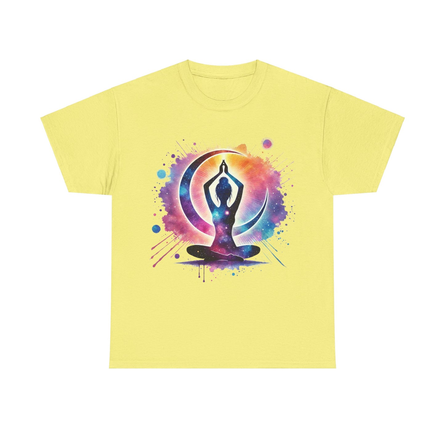 Yoga Silhouette - Heavy Tee XL Range