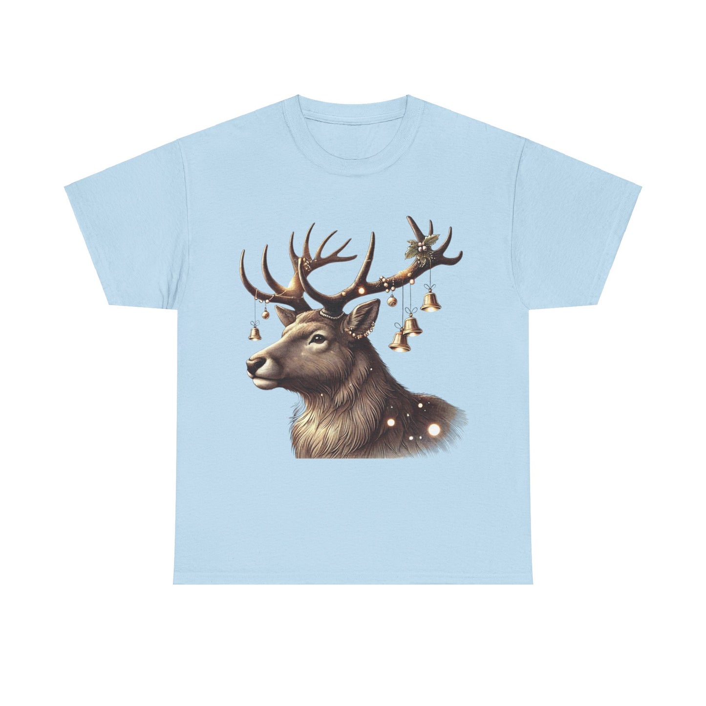 Elegant Reindeer - Heavy Cotton Tee