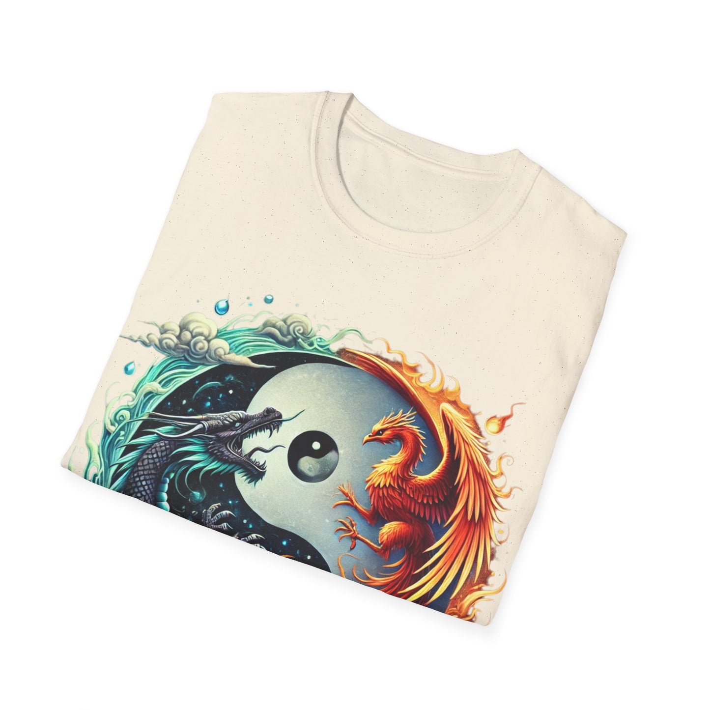 Mystical Yin & Yang - Soft Style T-Shirt