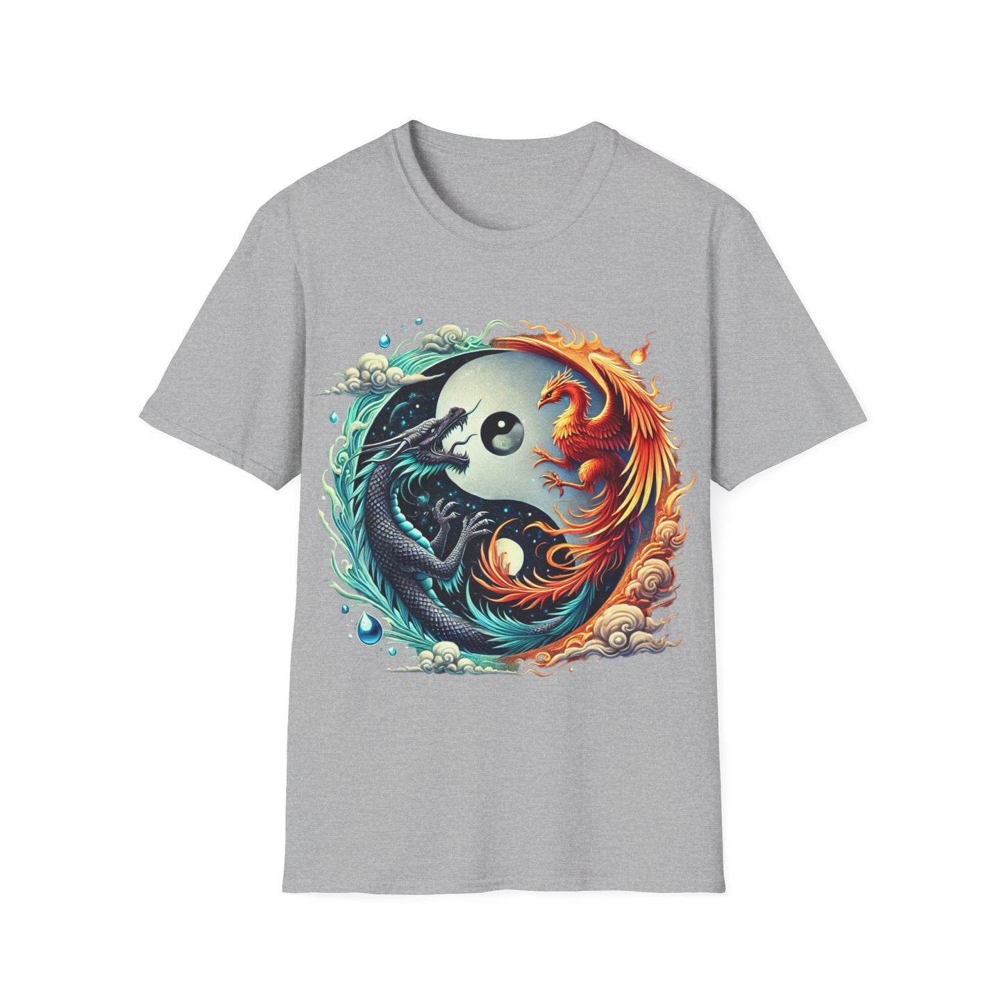 Mystical Yin & Yang - Soft Style T-Shirt