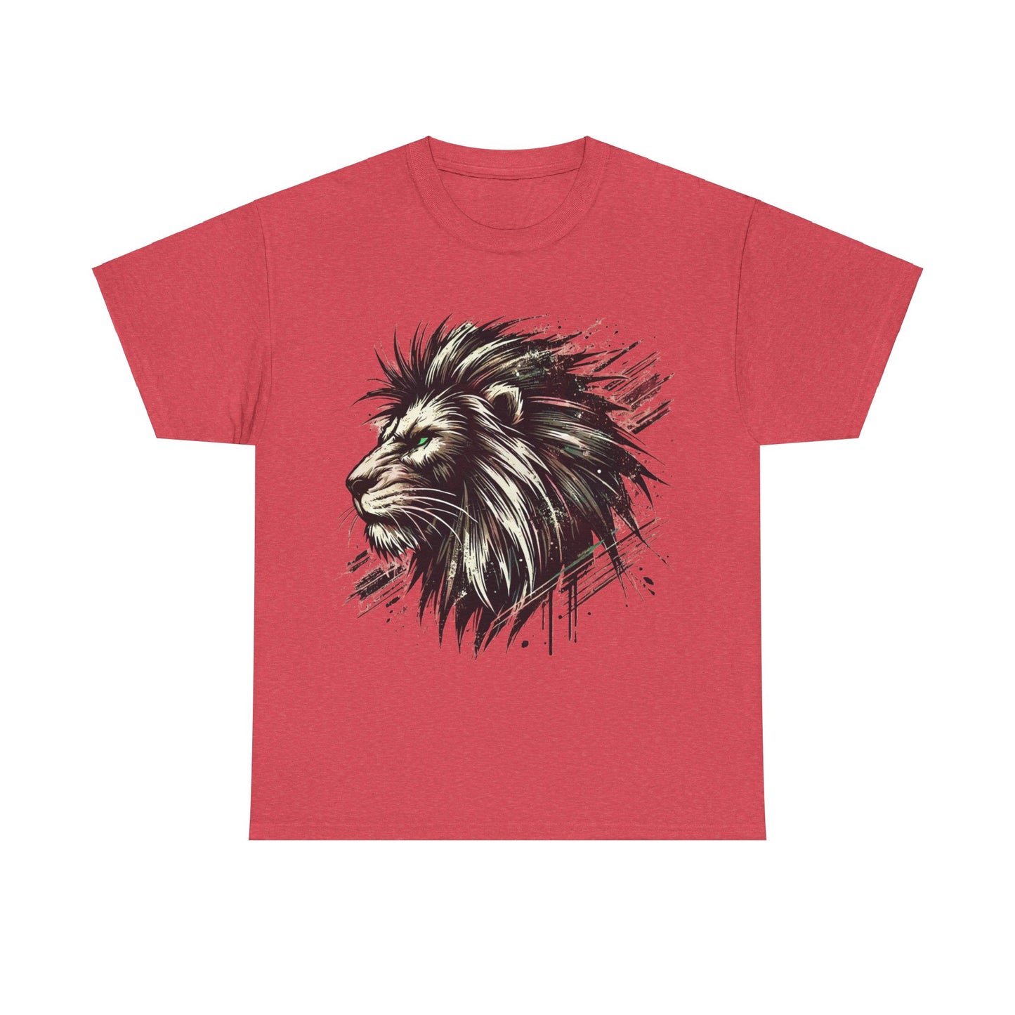 Edgy Lion - Heavy Cotton Tee