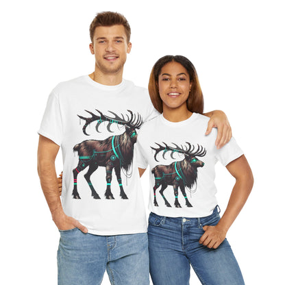 Rugged Reindeer - Heavy Cotton Tee