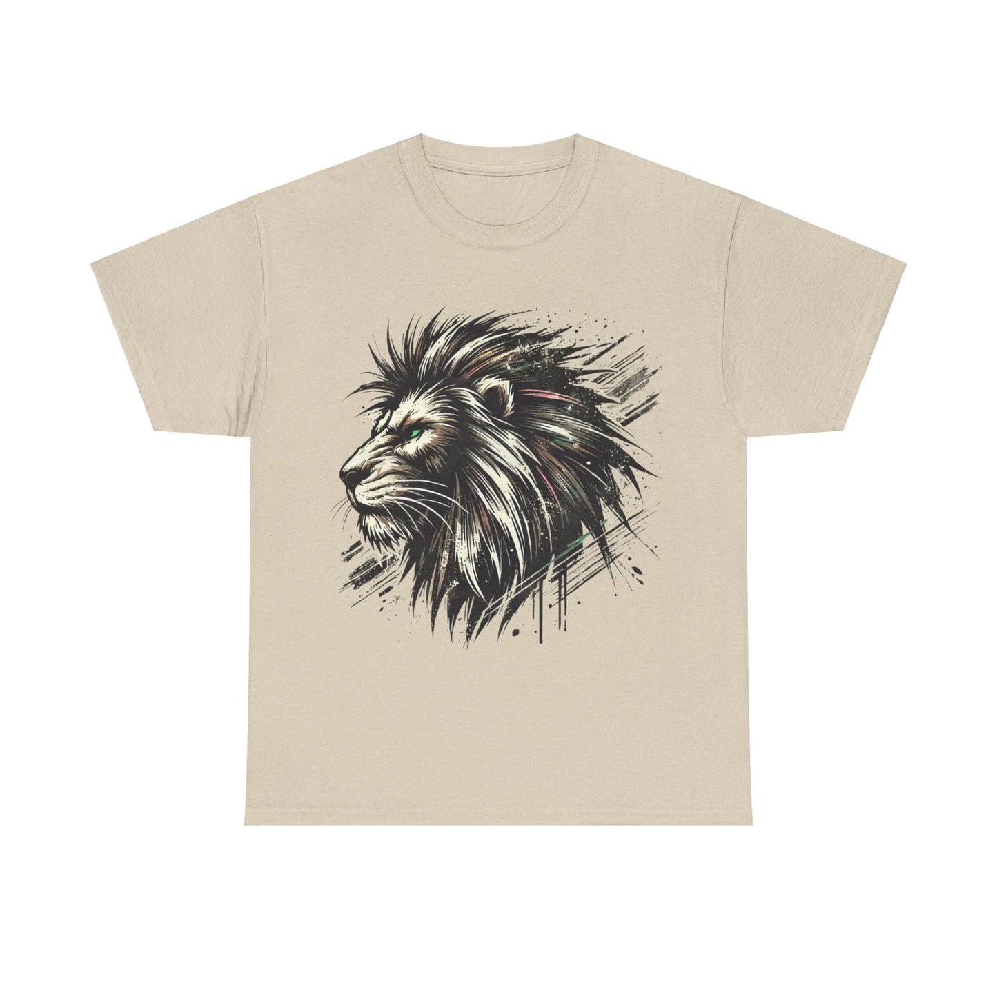 Edgy Lion - Heavy Cotton Tee