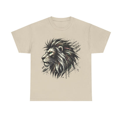 Edgy Lion - Heavy Cotton Tee