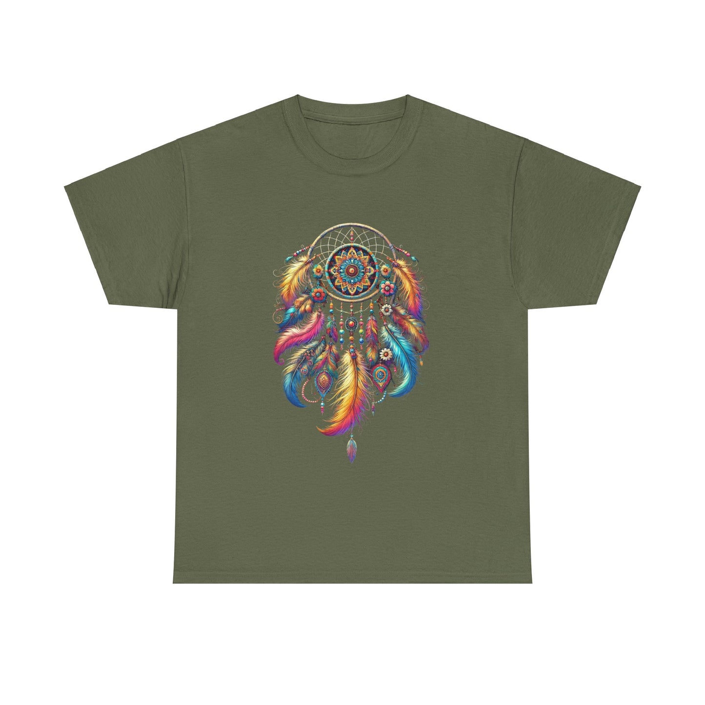 Vibrant Dreamcatcher - Heavy Cotton Tee