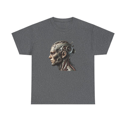 Cyborg Head - Heavy Cotton Tee