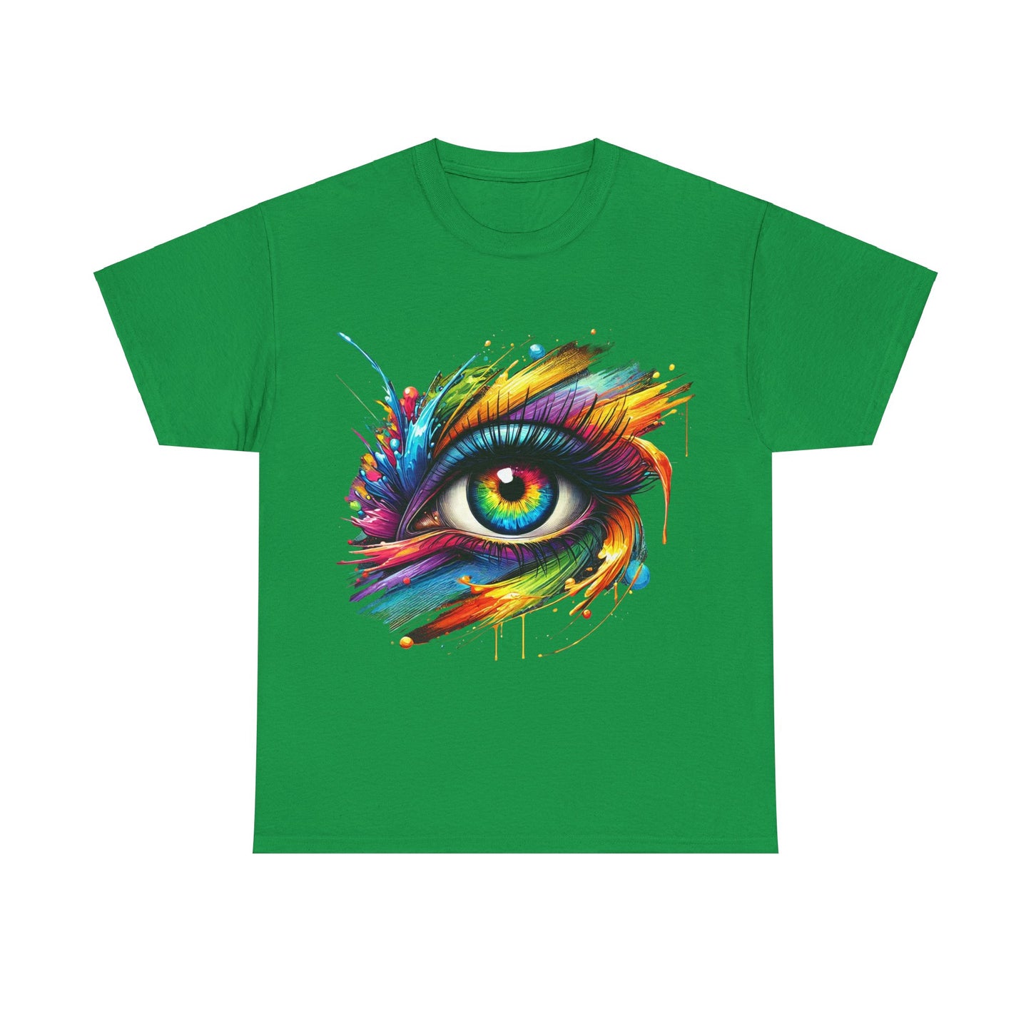 Colour Splash Eye - Heavy Tee XL Range