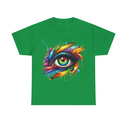 Colour Splash Eye - Heavy Tee XL Range