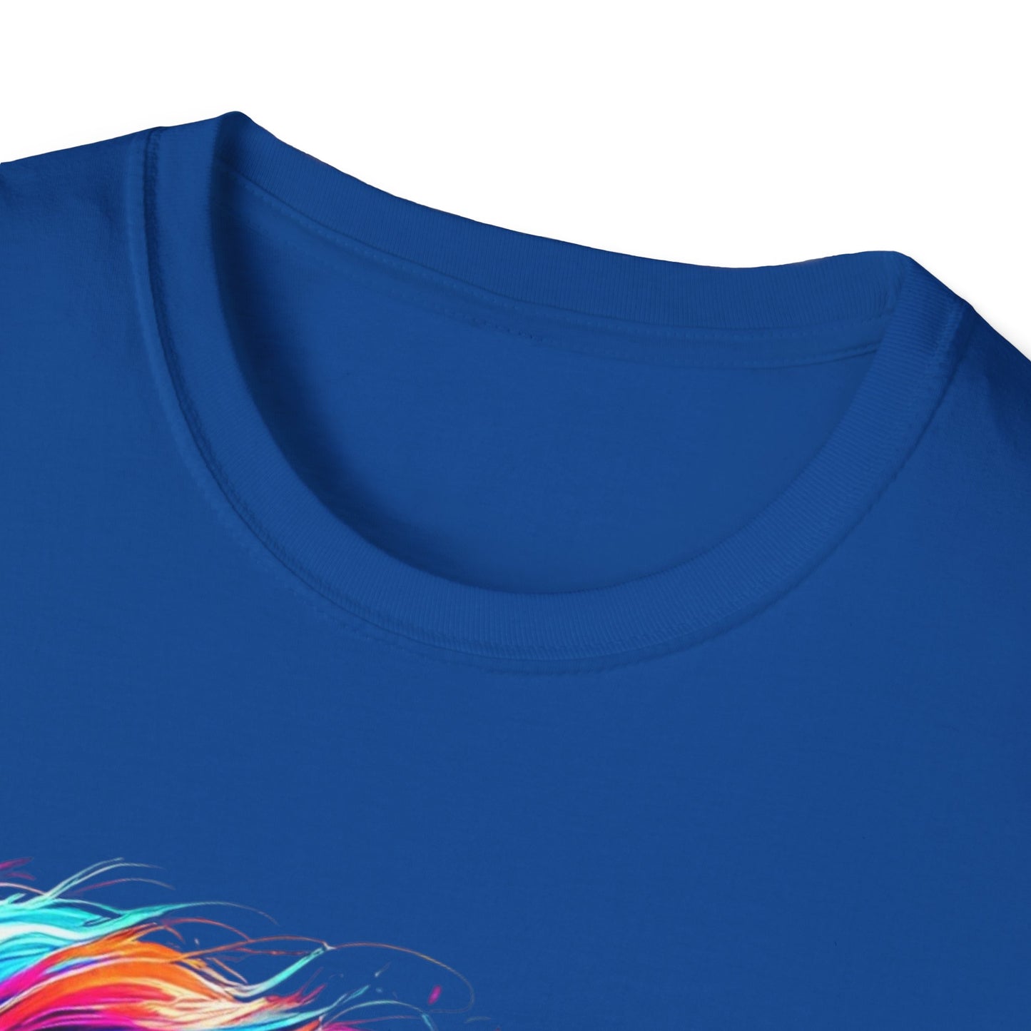 Colour Splash Horse - Soft Style T-Shirt