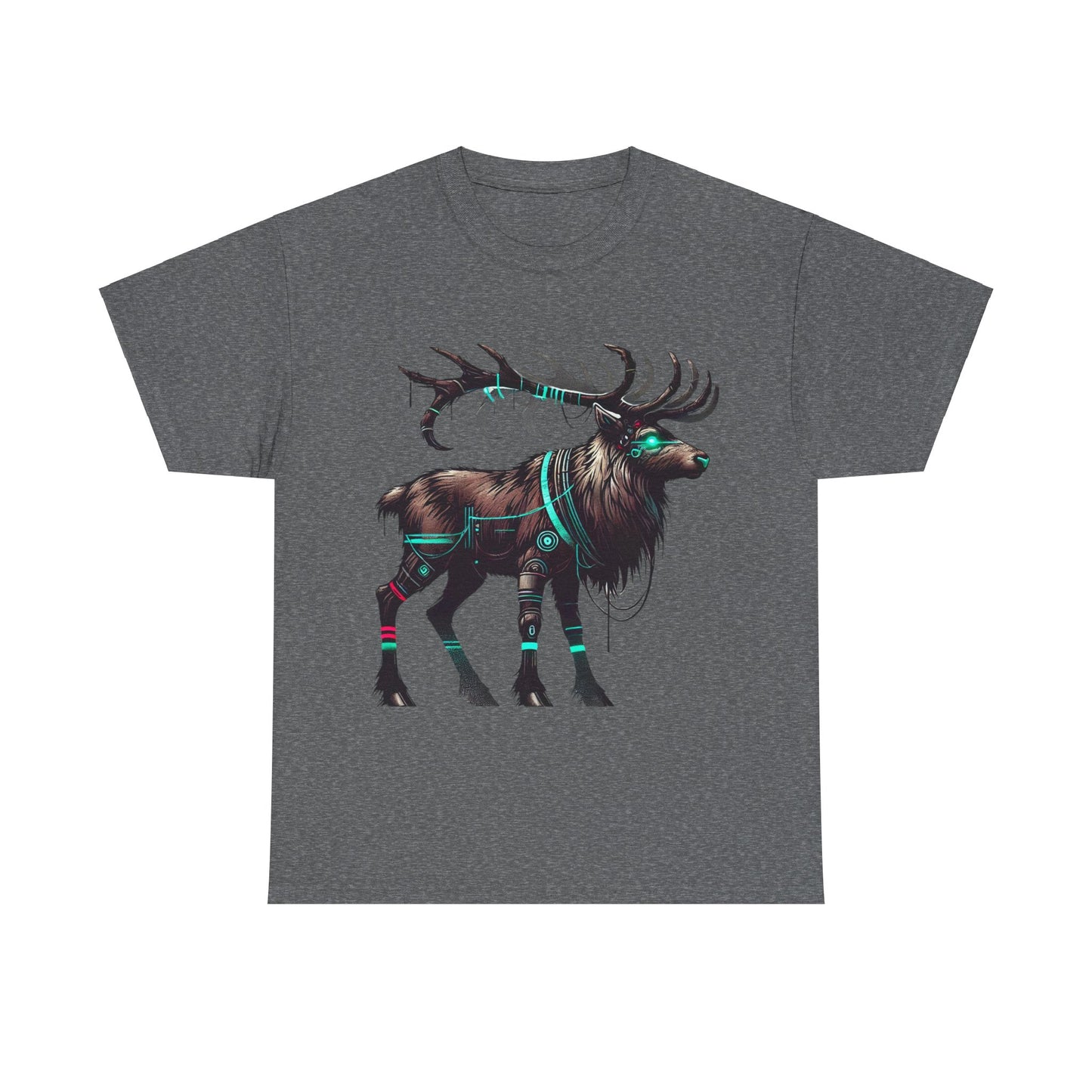 Rugged Reindeer - Heavy Cotton Tee