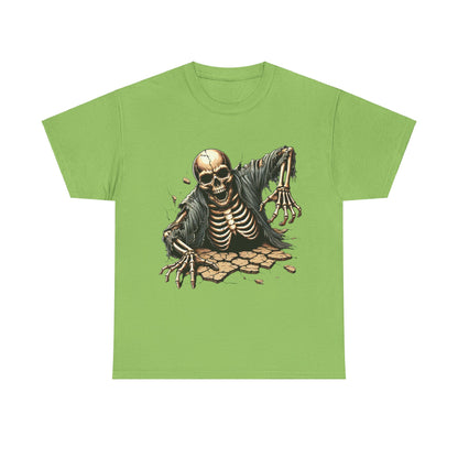 Spooky Skeleton - Heavy Cotton Tee