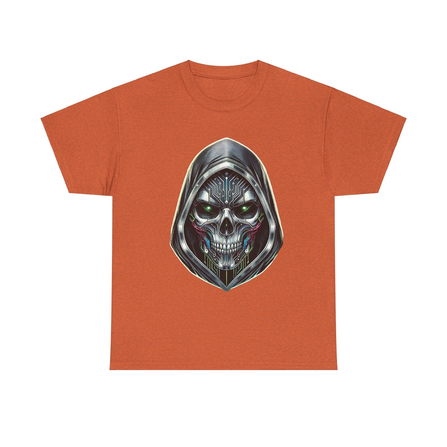 Cyber Skull - Heavy Cotton Tee