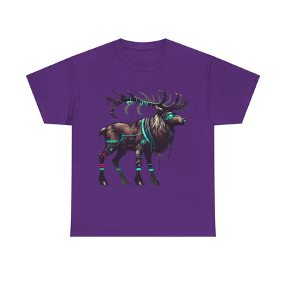 Rugged Reindeer - Heavy Cotton Tee