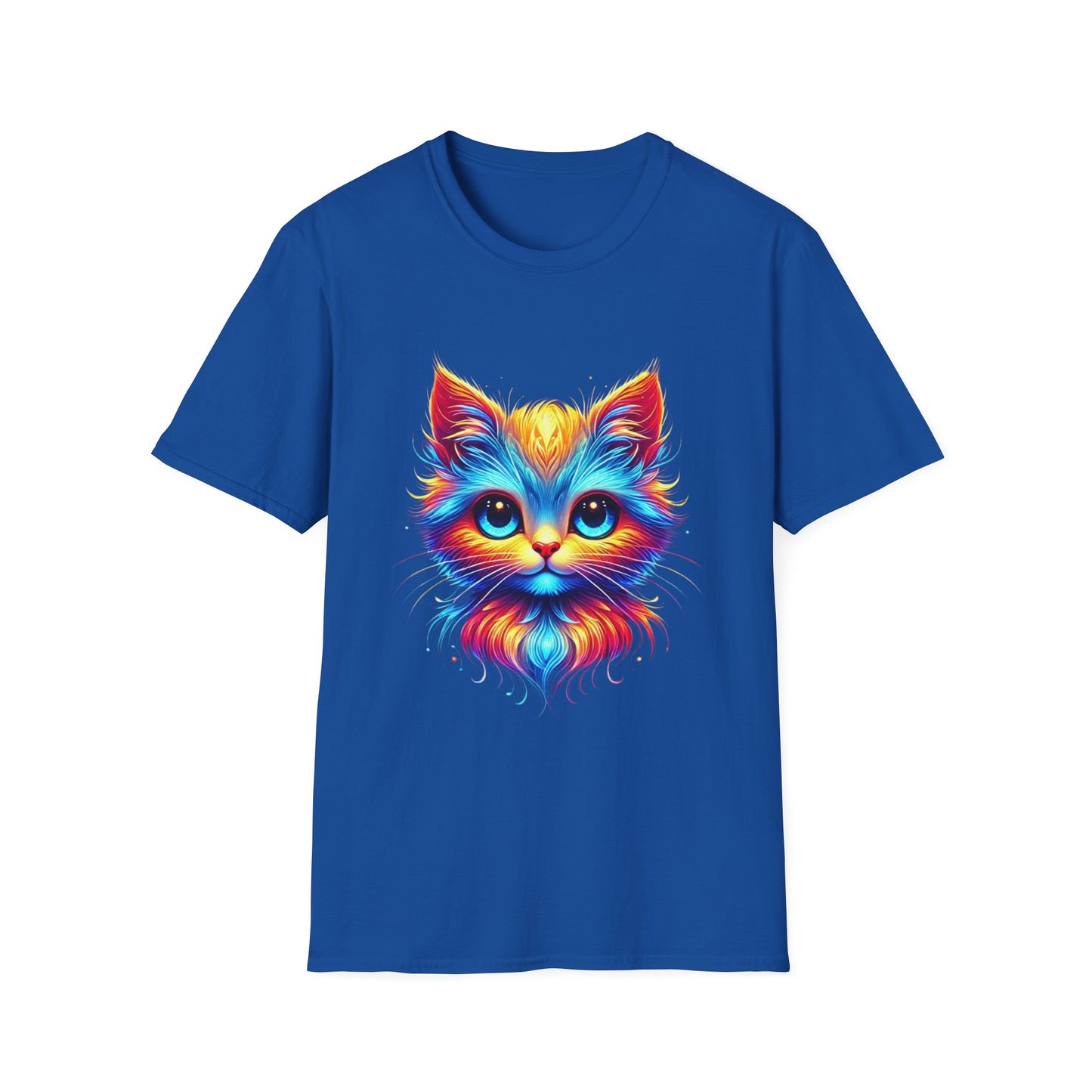 Vibrant Cat - Soft Style T-Shirt