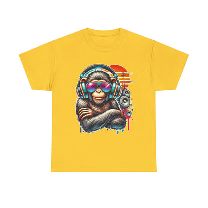 Music Monkey - Heavy Cotton Tee