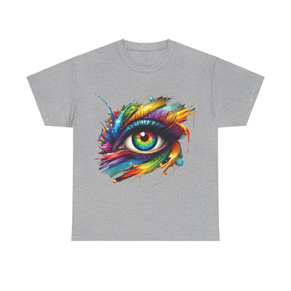 Colour Splash Eye - Heavy Tee XL Range