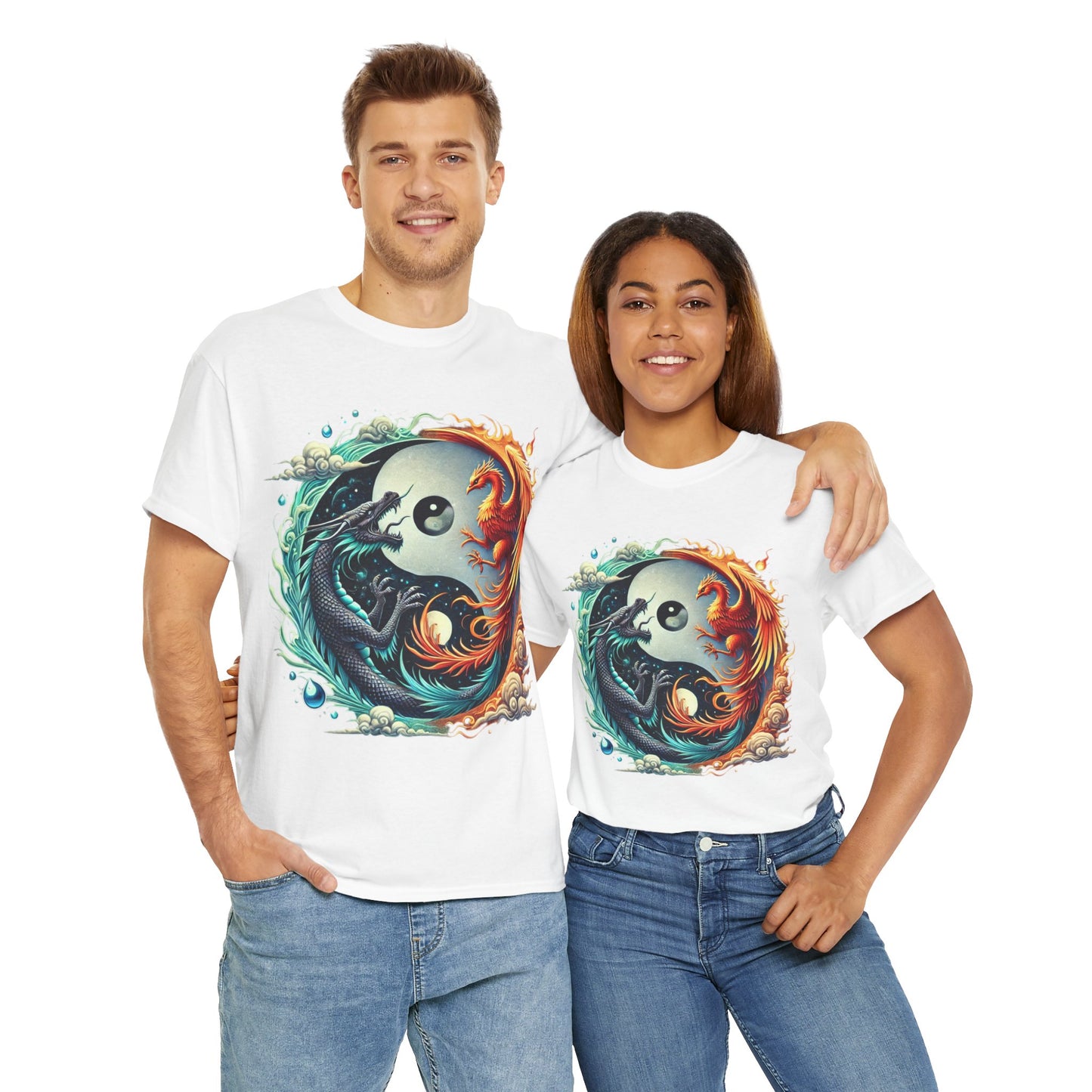 Mystical Yin & Yang - Heavy Cotton Tee