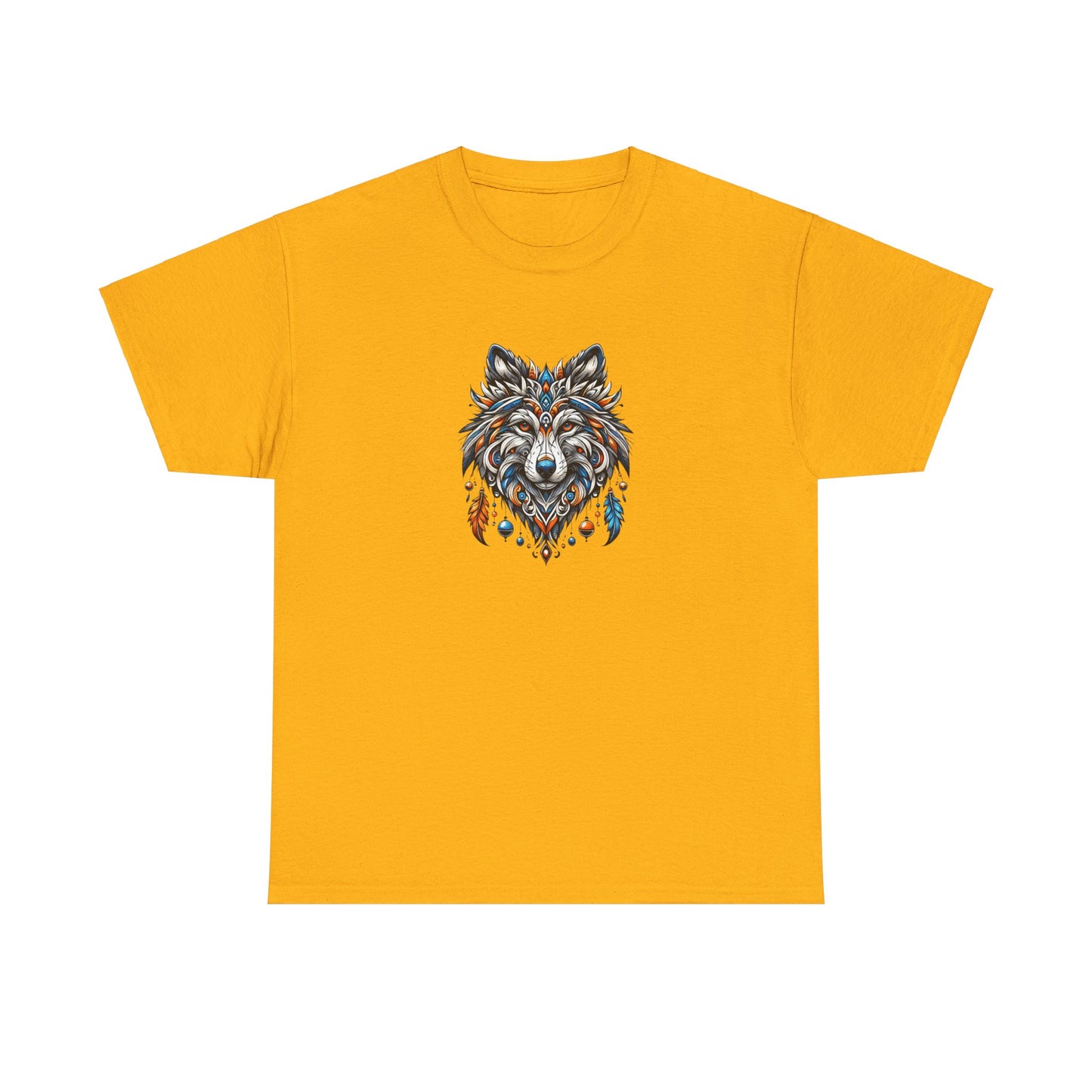 Tribal Wolf - Heavy Tee XL Range