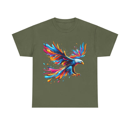 Colour Splash Eagle - Heavy Tee XL Range