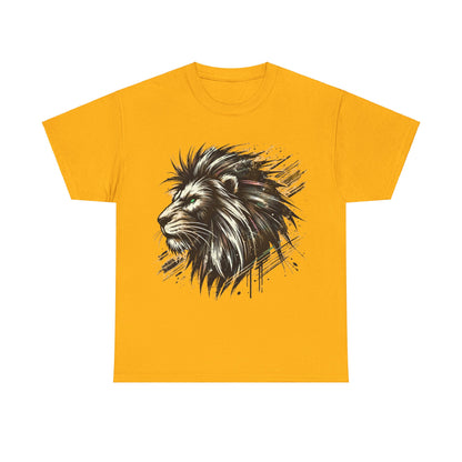 Edgy Lion - Heavy Cotton Tee