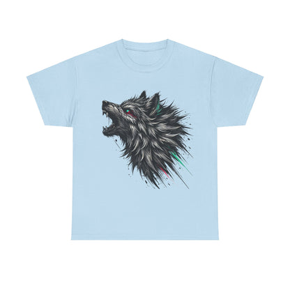 Edgy Wolf - Heavy Cotton Tee