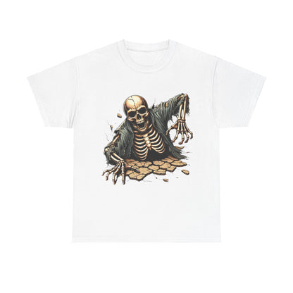 Spooky Skeleton - Heavy Cotton Tee