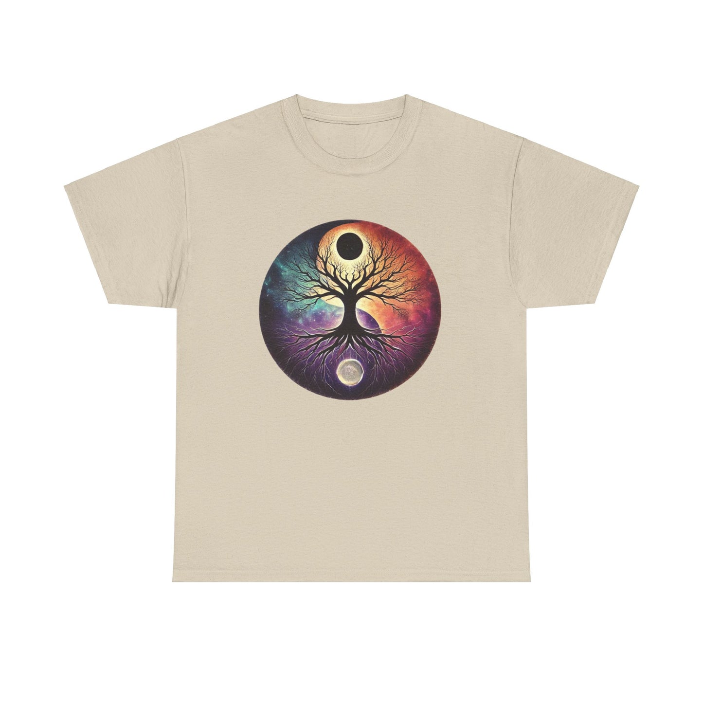 Cosmic Tree - Heavy Cotton Tee