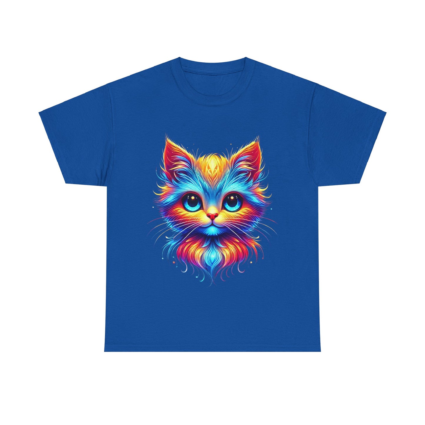 Vibrant Cat - Heavy Cotton Tee