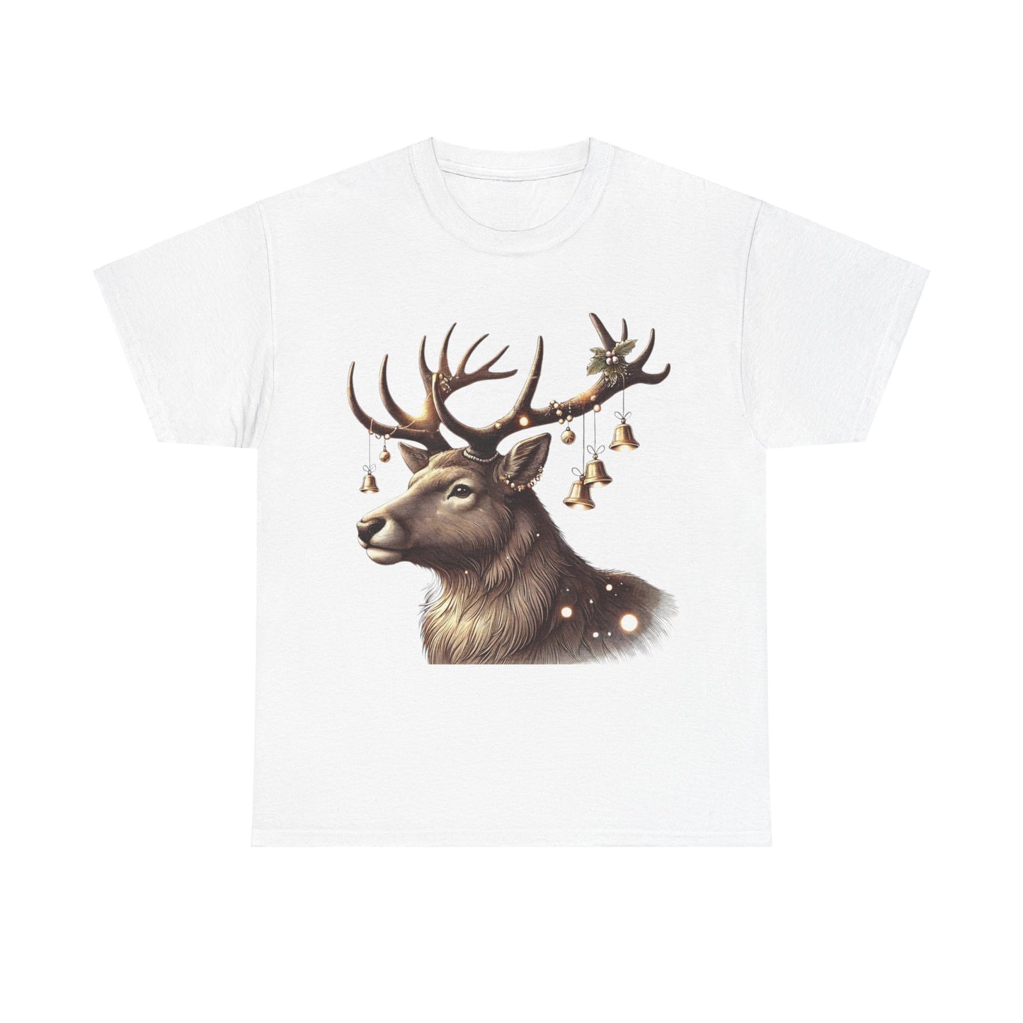 Elegant Reindeer - Heavy Cotton Tee