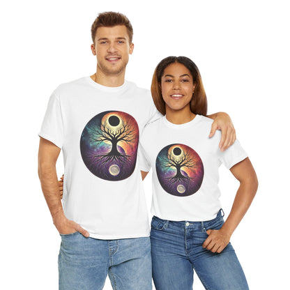 Cosmic Tree - Heavy Cotton Tee