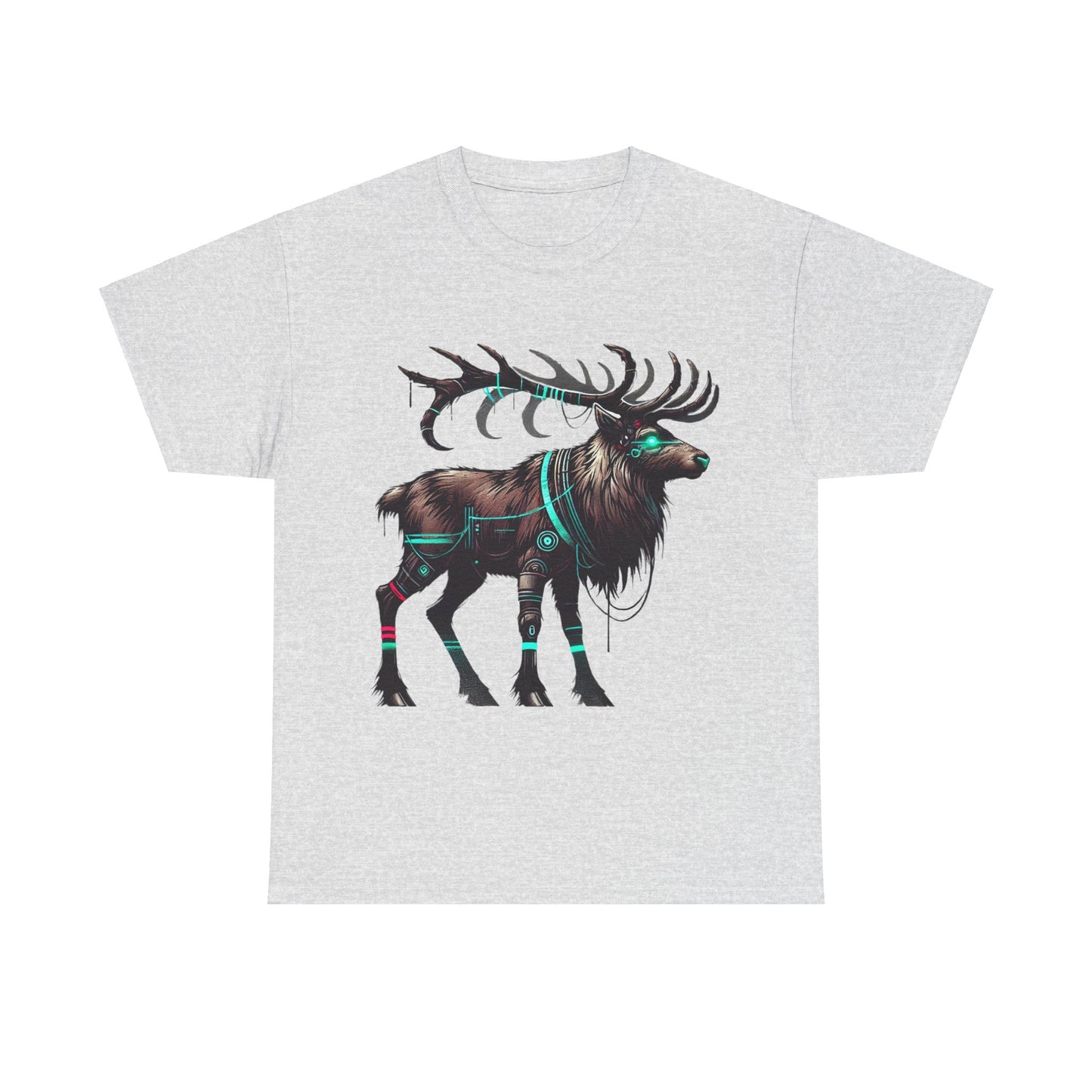 Rugged Reindeer - Heavy Cotton Tee