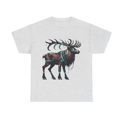 Rugged Reindeer - Heavy Cotton Tee