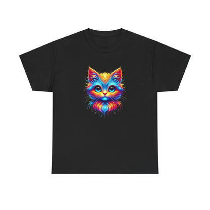 Vibrant Cat - Heavy Tee XL Range